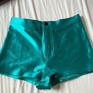 Green American Apparel Shorts Size M